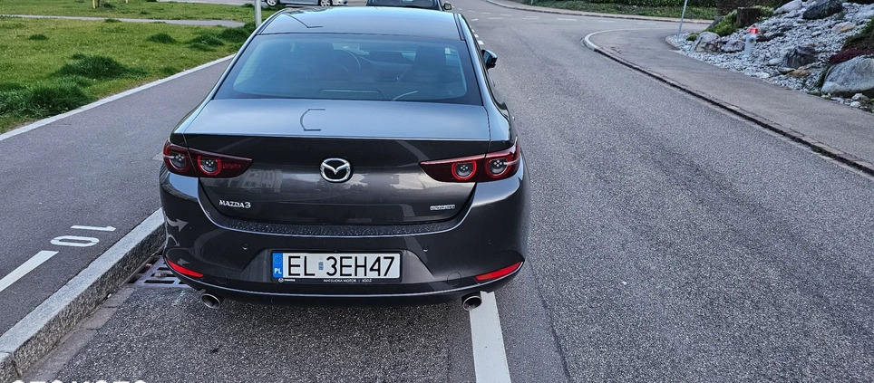 Mazda 3 cena 110000 przebieg: 49000, rok produkcji 2021 z Łódź małe 254